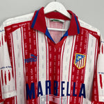Shop 1995/96 ATLETICO MADRID HOME SHIRT (L) PUMA, classic football shirts, vintage football shirts & retro soccer jerseys at Cult Kits