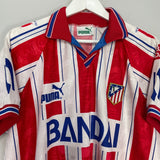 Shop 1995/96 ATLETICO MADRID HOME SHIRT (L) PUMA, classic football shirts, vintage football shirts & retro soccer jerseys at Cult Kits