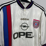 Shop 1995/96 BAYERN MUNICH AWAY SHIRT (XL) ADIDAS, classic football shirts, vintage football shirts & retro soccer jerseys at Cult Kits