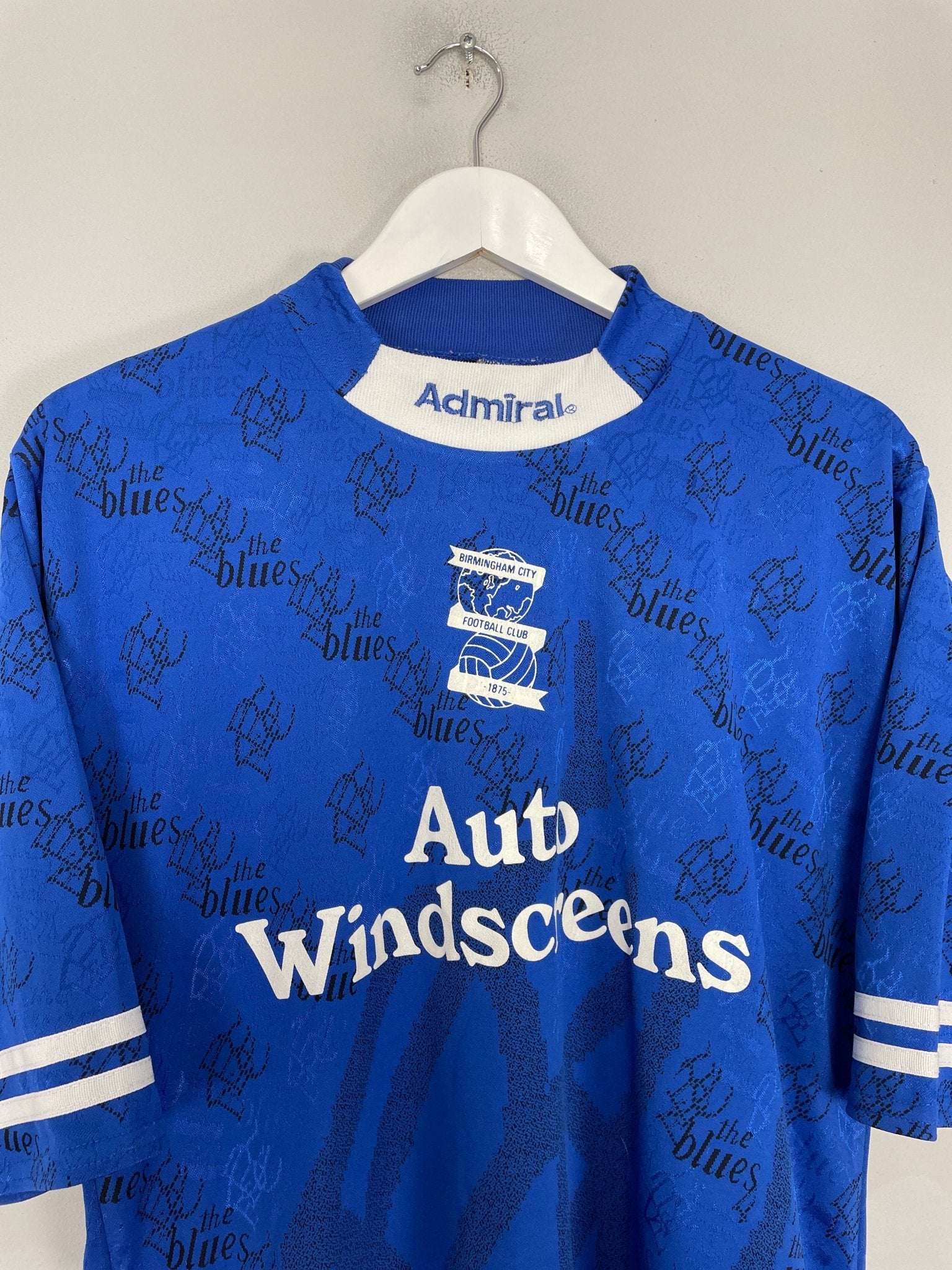 Shop 1995/96 BIRMINGHAM HOME SHIRT (M) ADMIRAL, classic football shirts, vintage football shirts & retro soccer jerseys at Cult Kits