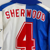 1995/96 BLACKBURN ROVERS SHERWOOD 4 HOME SHIRT (L) ASICS - Cult Kits - Large - Buy Vintage Football Shirts, Authentic Retro Football Shirts For Sale, Classic Football Shirts & Soccer Jersey