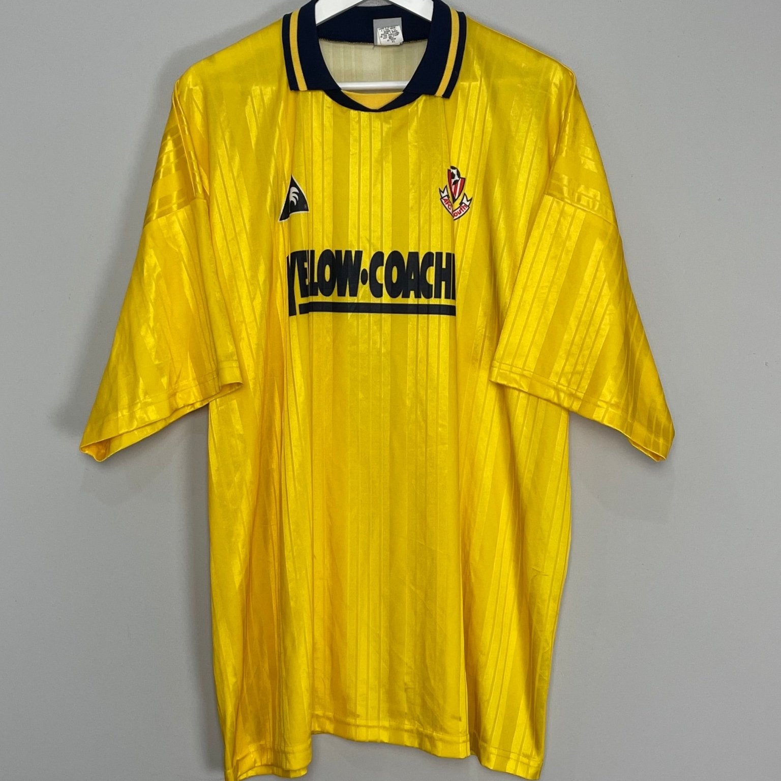 Shop 1995/96 BOURNEMOUTH AWAY SHIRT (XL) LE COQ, classic football shirts, vintage football shirts & retro soccer jerseys at Cult Kits
