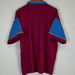 Shop 1995/96 BURNLEY HOME SHIRT (M) MITRE, classic football shirts, vintage football shirts & retro soccer jerseys at Cult Kits