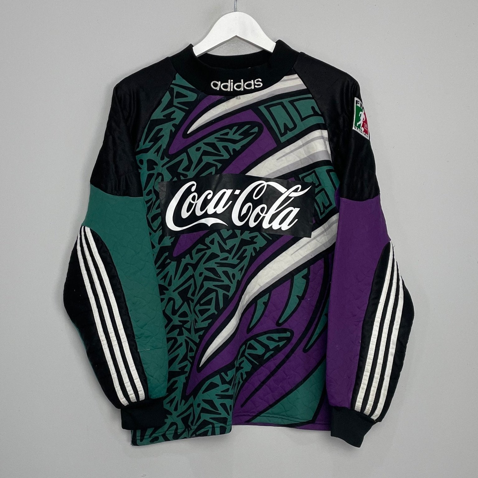 Shop 1995/96 CLUB AMERICA #1 GK SHIRT (M) ADIDAS, classic football shirts, vintage football shirts & retro soccer jerseys at Cult Kits