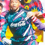 Shop 1995/96 CLUB AMERICA #1 GK SHIRT (M) ADIDAS, classic football shirts, vintage football shirts & retro soccer jerseys at Cult Kits