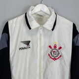 Shop 1995/96 CORINTHIANS TRACK JACKET (M) PENALTY, classic football shirts, vintage football shirts & retro soccer jerseys at Cult Kits