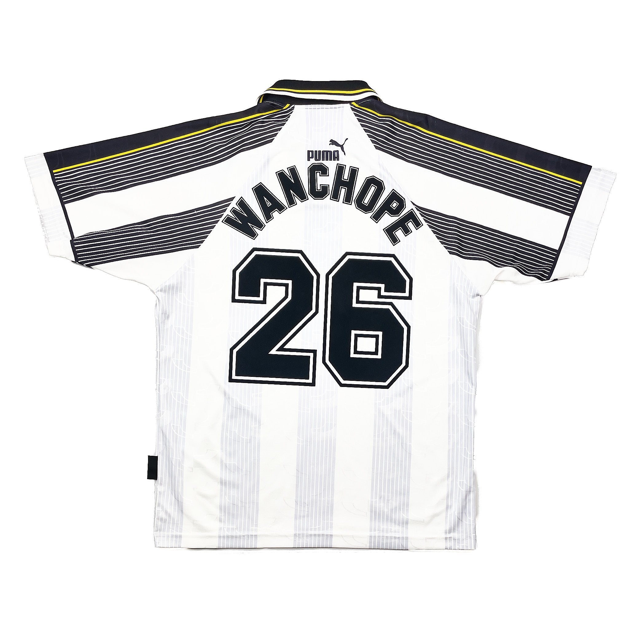 Buy 1995/96 Derby County Wanchope 26 Home Shirt (XL) Puma ~ Free worldwide shipping ~ Authentic Vintage Football Shirts from Cult Kits