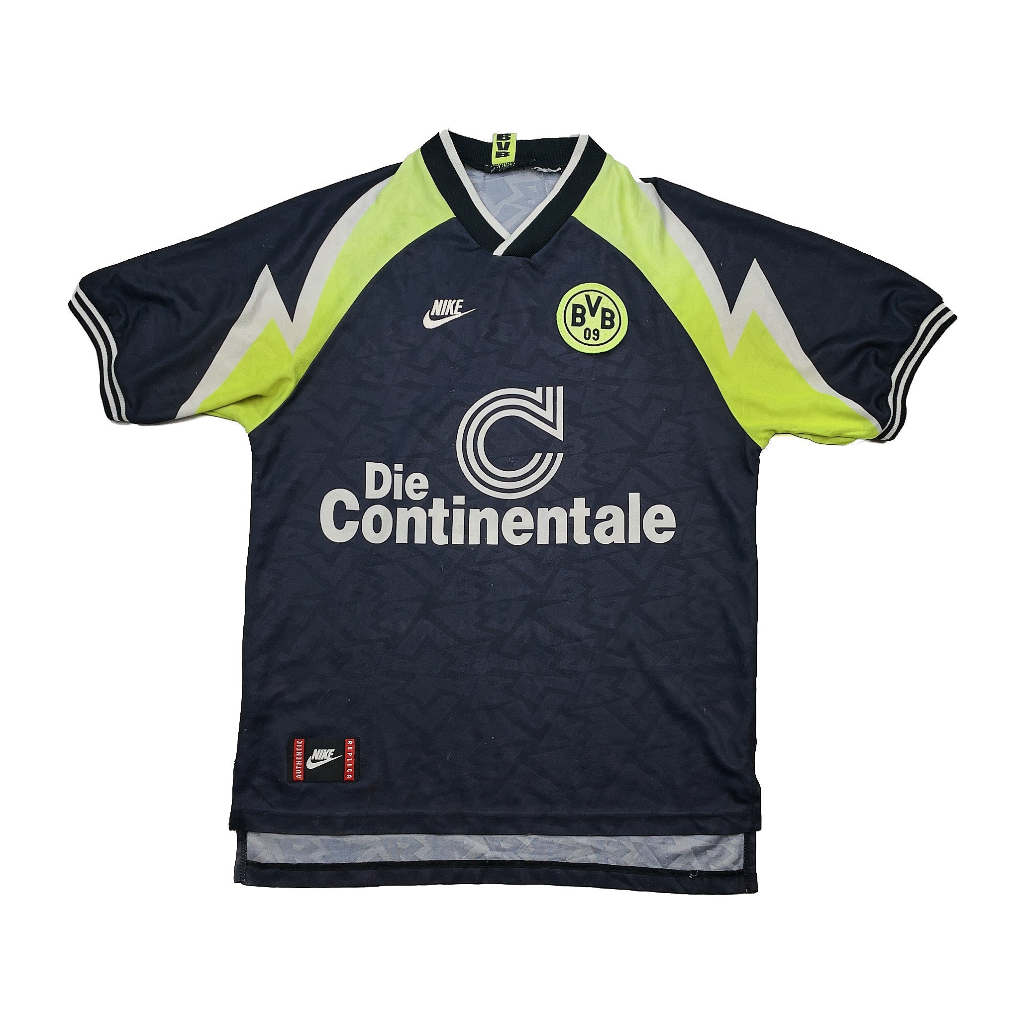 Buy 1995/96 Dortmund Away Shirt (M) Nike ~ Free worldwide shipping available ~ Authentic Vintage Football Shirts from Cult Kits