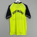Shop 1995/96 DORTMUND HOME SHIRT (M) NIKE, classic football shirts, vintage football shirts & retro soccer jerseys at Cult Kits