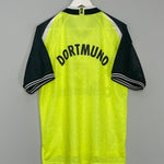 Shop 1995/96 DORTMUND HOME SHIRT (M) NIKE, classic football shirts, vintage football shirts & retro soccer jerseys at Cult Kits