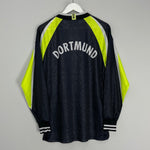 Shop 1995/96 DORTMUND L/S AWAY SHIRT (M) NIKE, classic football shirts, vintage football shirts & retro soccer jerseys at Cult Kits