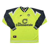 Buy 1995/96 Dortmund L/S Home Shirt (XL) Nike ~ Free worldwide shipping available ~ Authentic Vintage Football Shirts from Cult Kits