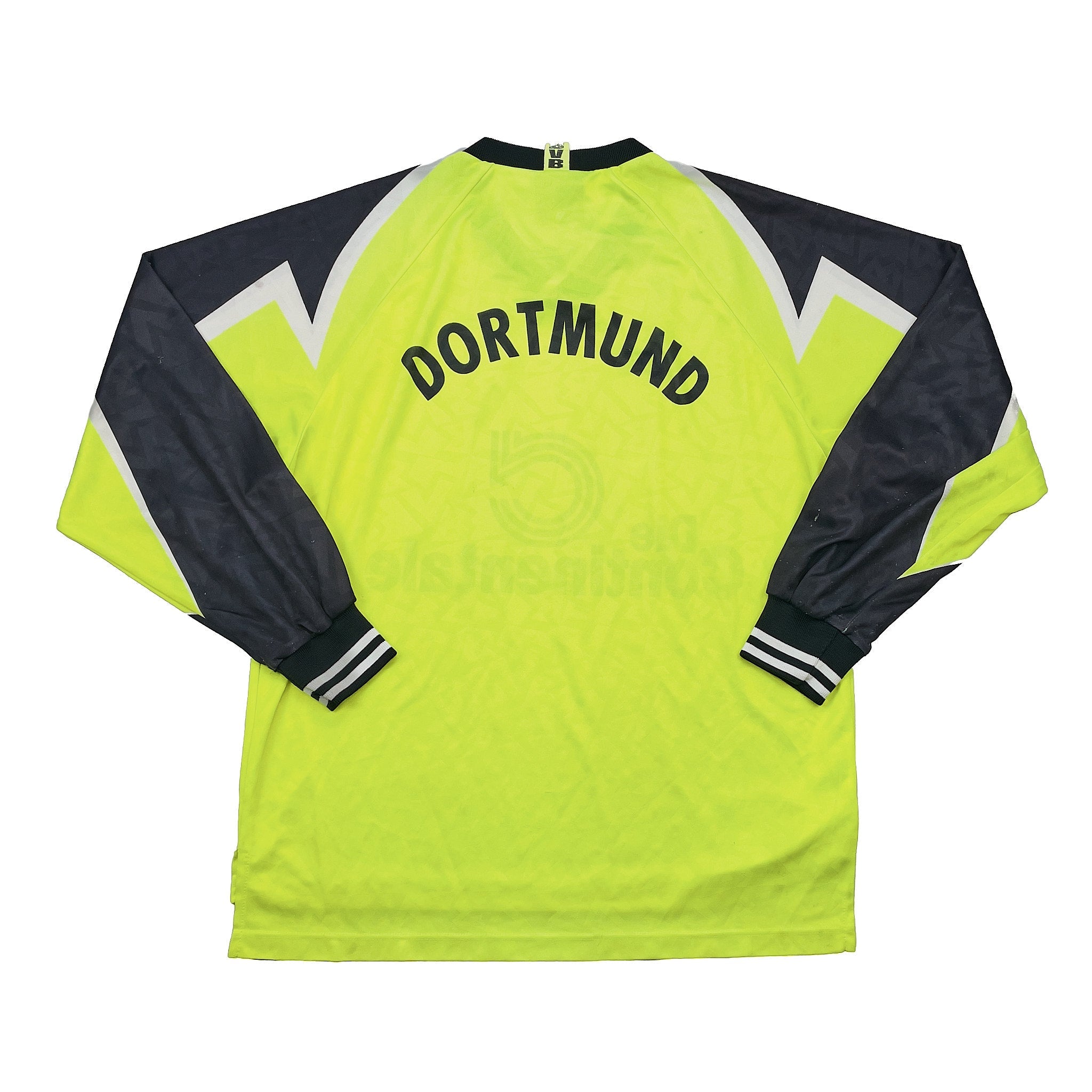 Buy 1995/96 Dortmund L/S Home Shirt (XL) Nike ~ Free worldwide shipping available ~ Authentic Vintage Football Shirts from Cult Kits