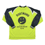 Buy 1995/96 Dortmund L/S Home Shirt (XL) Nike ~ Free worldwide shipping available ~ Authentic Vintage Football Shirts from Cult Kits
