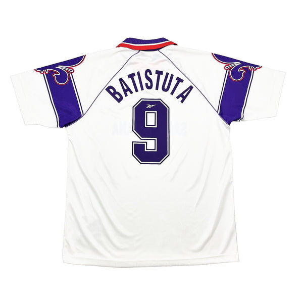 1995/96 FIORENTINA BATISTUTA #9 AWAY SHIRT (XL) REEBOK – Cult Kits
