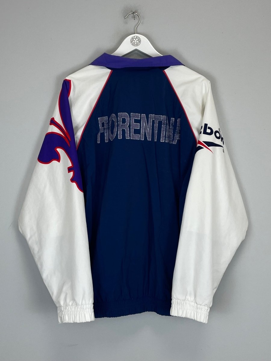 1995/96 FIORENTINA TRACK JACKET (XL) REEBOK - Cult Kits - XL - Buy Vintage Football Shirts, Authentic Retro Football Shirts For Sale, Classic Football Shirts & Soccer Jersey
