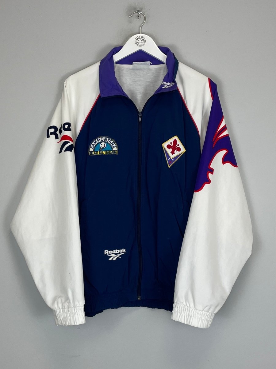 1995/96 FIORENTINA TRACK JACKET (XL) REEBOK - Cult Kits - XL - Buy Vintage Football Shirts, Authentic Retro Football Shirts For Sale, Classic Football Shirts & Soccer Jersey