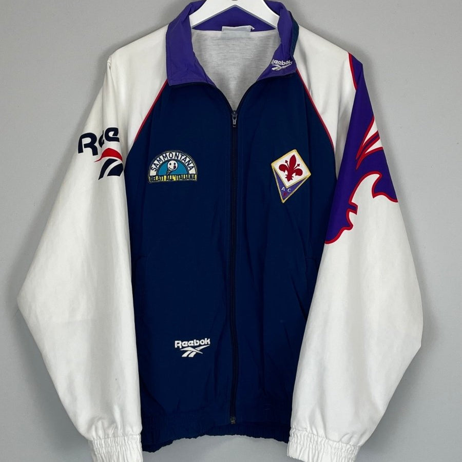 1995/96 FIORENTINA TRACK JACKET (XL) REEBOK - Cult Kits - XL - Buy Vintage Football Shirts, Authentic Retro Football Shirts For Sale, Classic Football Shirts & Soccer Jersey