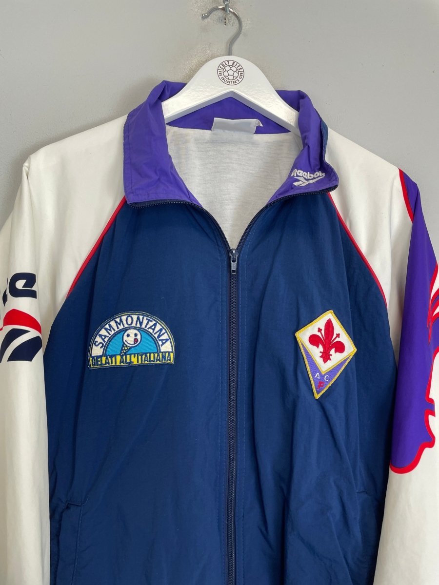 1995/96 FIORENTINA TRACK JACKET (XL) REEBOK - Cult Kits - XL - Buy Vintage Football Shirts, Authentic Retro Football Shirts For Sale, Classic Football Shirts & Soccer Jersey
