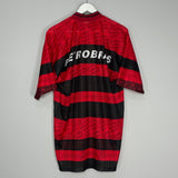 Shop 1995/96 FLAMENGO *CENTENARY* HOME SHIRT (XL) UMBRO, classic football shirts, vintage football shirts & retro soccer jerseys at Cult Kits