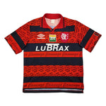 Buy 1995/96 Flamengo Romario 11 *Centenary* Home Shirt (XL) Umbro ~ Free worldwide shipping available ~ Authentic Vintage Football Shirts from Cult Kits