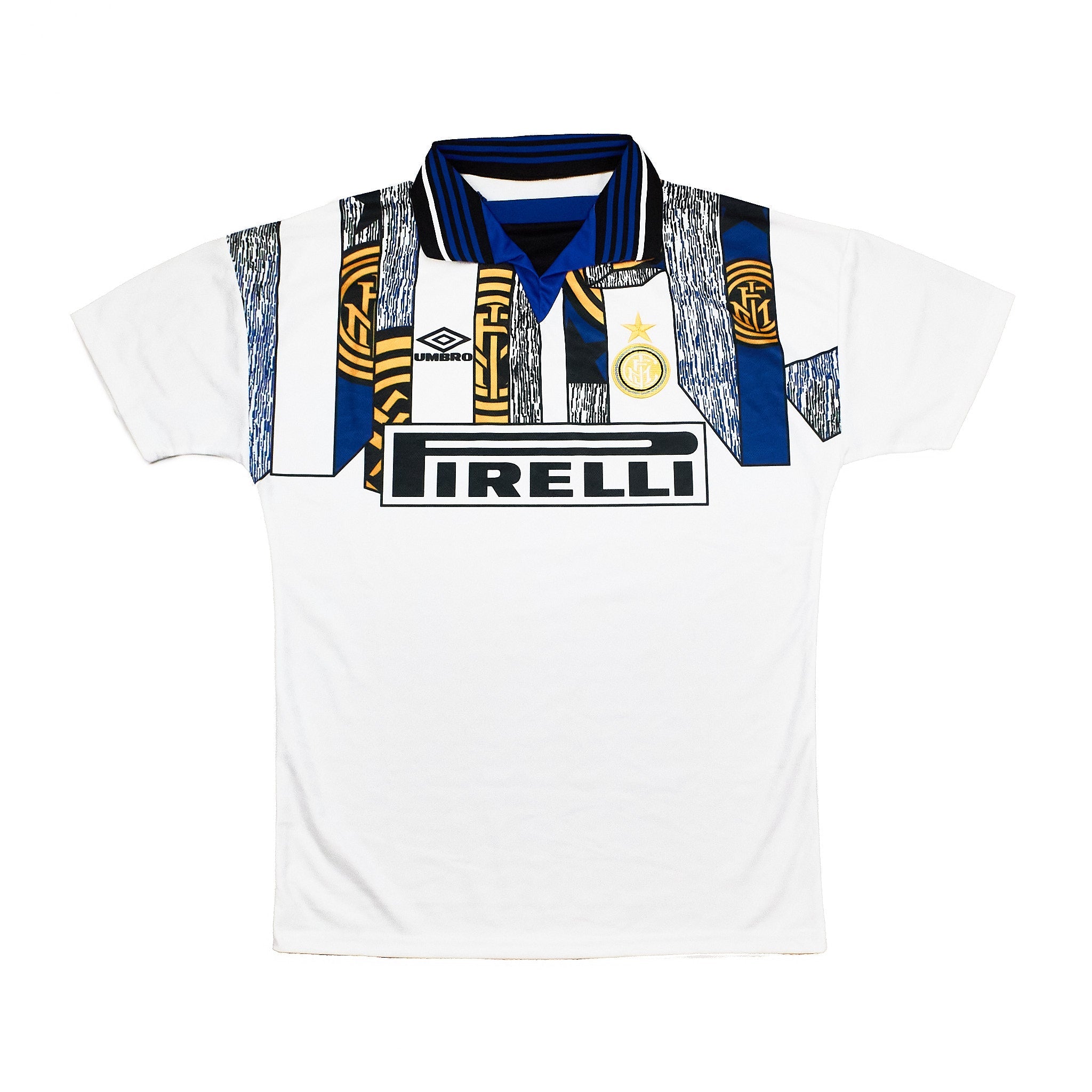 Buy 1995/96 Inter Milan Away Shirt (S) Umbro ~ Free worldwide shipping ~ Authentic Vintage Football Shirts from Cult Kits
