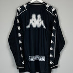 1995/96 JUVENTUS L/S TRAINING SHIRT (XL) KAPPA - Cult Kits - XL - Buy Vintage Football Shirts, Authentic Retro Football Shirts For Sale, Classic Football Shirts & Soccer Jersey