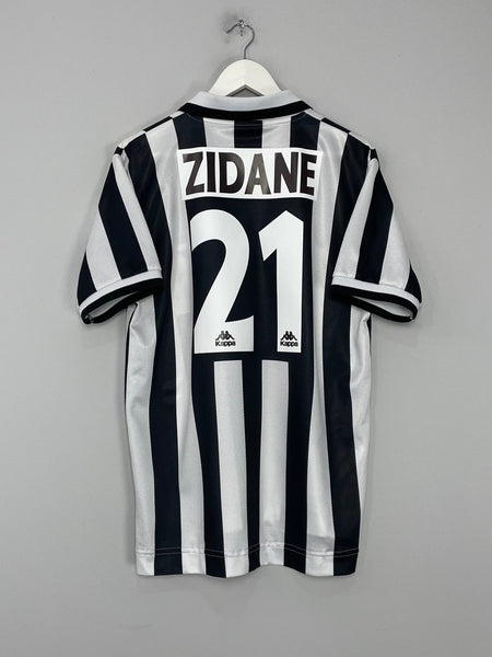 1995/96 JUVENTUS ZIDANE #21 HOME SHIRT (L) KAPPA – Cult Kits