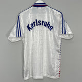 Shop 1995/96 KARLSRUHE HOME SHIRT (M) ADIDAS, classic football shirts, vintage football shirts & retro soccer jerseys at Cult Kits