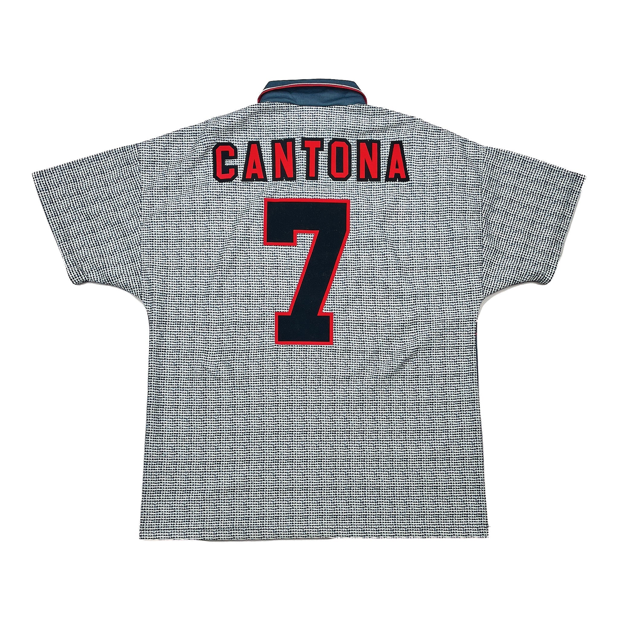 Buy 1995/96 Manchester United Cantona 7 Away Shirt (L) Umbro ~ Free worldwide shipping available ~ Authentic Vintage Football Shirts from Cult Kits