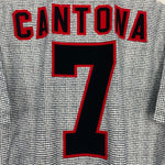 Shop 1995/96 MANCHESTER UNITED CANTONA #7 AWAY SHIRT (L) UMBRO, classic football shirts, vintage football shirts & retro soccer jerseys at Cult Kits