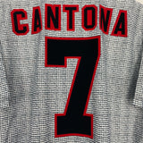 Shop 1995/96 MANCHESTER UNITED CANTONA #7 AWAY SHIRT (L) UMBRO, classic football shirts, vintage football shirts & retro soccer jerseys at Cult Kits