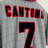 Shop 1995/96 MANCHESTER UNITED CANTONA #7 AWAY SHIRT (XL) UMBRO, classic football shirts, vintage football shirts & retro soccer jerseys at Cult Kits