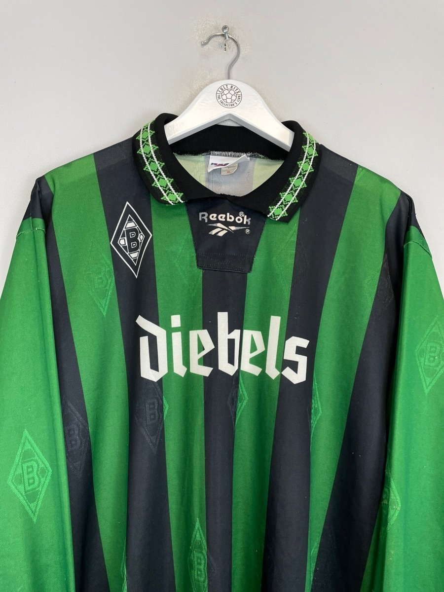 1995/96 MONCHENGLADBACH L/S AWAY SHIRT (XL) REEBOK - Cult Kits - XL - Buy Vintage Football Shirts, Authentic Retro Football Shirts For Sale, Classic Football Shirts & Soccer Jersey