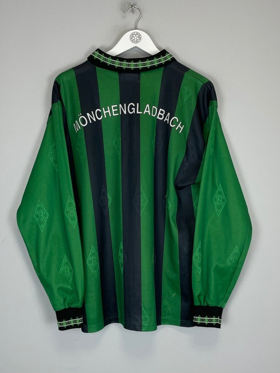 1995/96 MONCHENGLADBACH L/S AWAY SHIRT (XL) REEBOK - Cult Kits - XL - Buy Vintage Football Shirts, Authentic Retro Football Shirts For Sale, Classic Football Shirts & Soccer Jersey