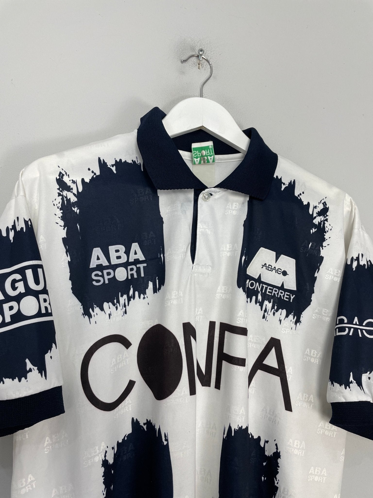 Shop 1995/96 MONTERREY HOME SHIRT (XL) ABA SPORT, classic football shirts, vintage football shirts & retro soccer jerseys at Cult Kits