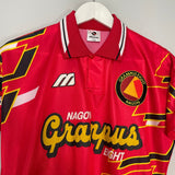 Shop 1995/96 NAGOYA GRAMPUS HOME SHIRT (S) MIZUNO, classic football shirts, vintage football shirts & retro soccer jerseys at Cult Kits