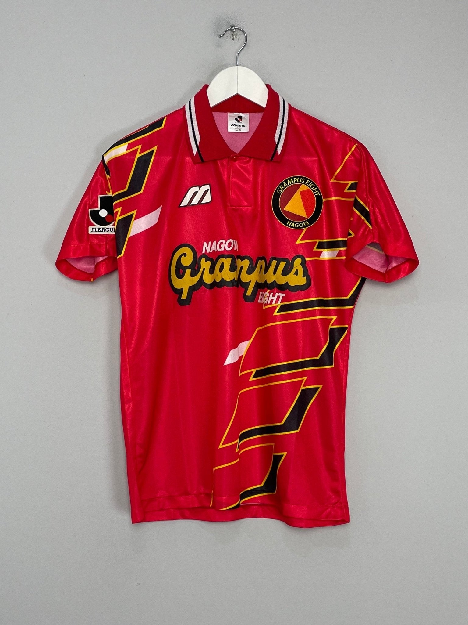 Shop 1995/96 NAGOYA GRAMPUS HOME SHIRT (S) MIZUNO, classic football shirts, vintage football shirts & retro soccer jerseys at Cult Kits