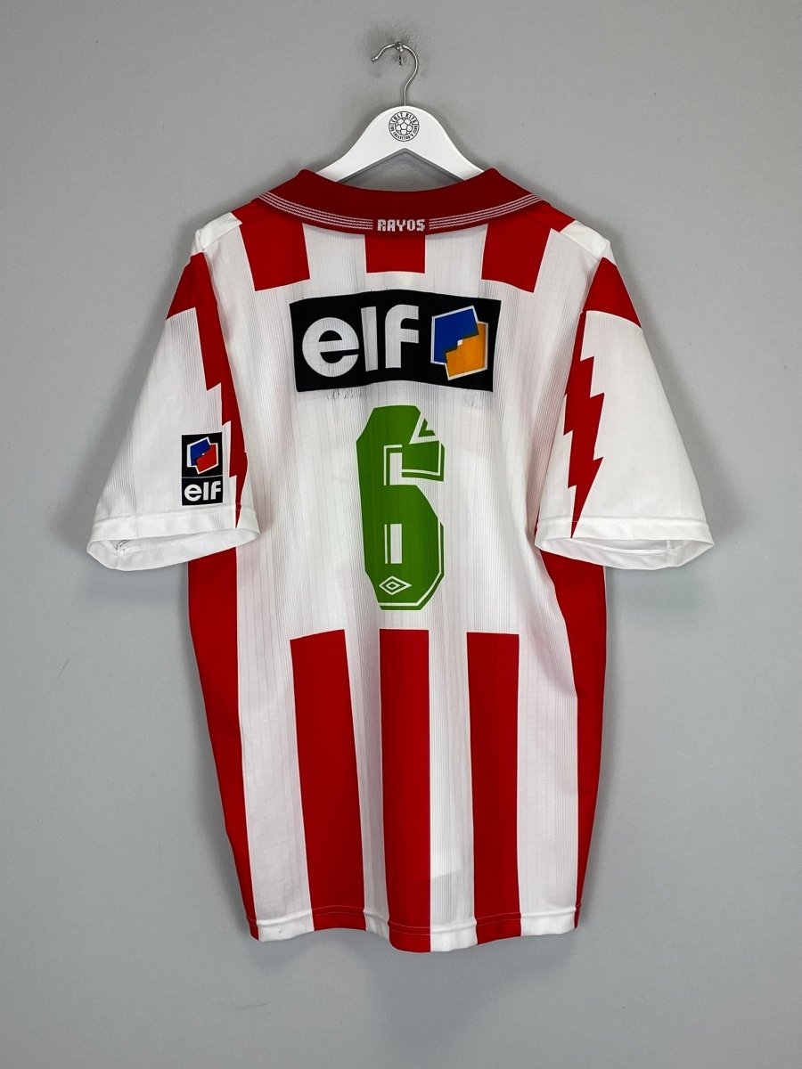 1995/96 NECAXA 6 HOME SHIRT (L) UMBRO - Cult Kits - Large - Buy Vintage Football Shirts, Authentic Retro Football Shirts For Sale, Classic Football Shirts & Soccer Jersey