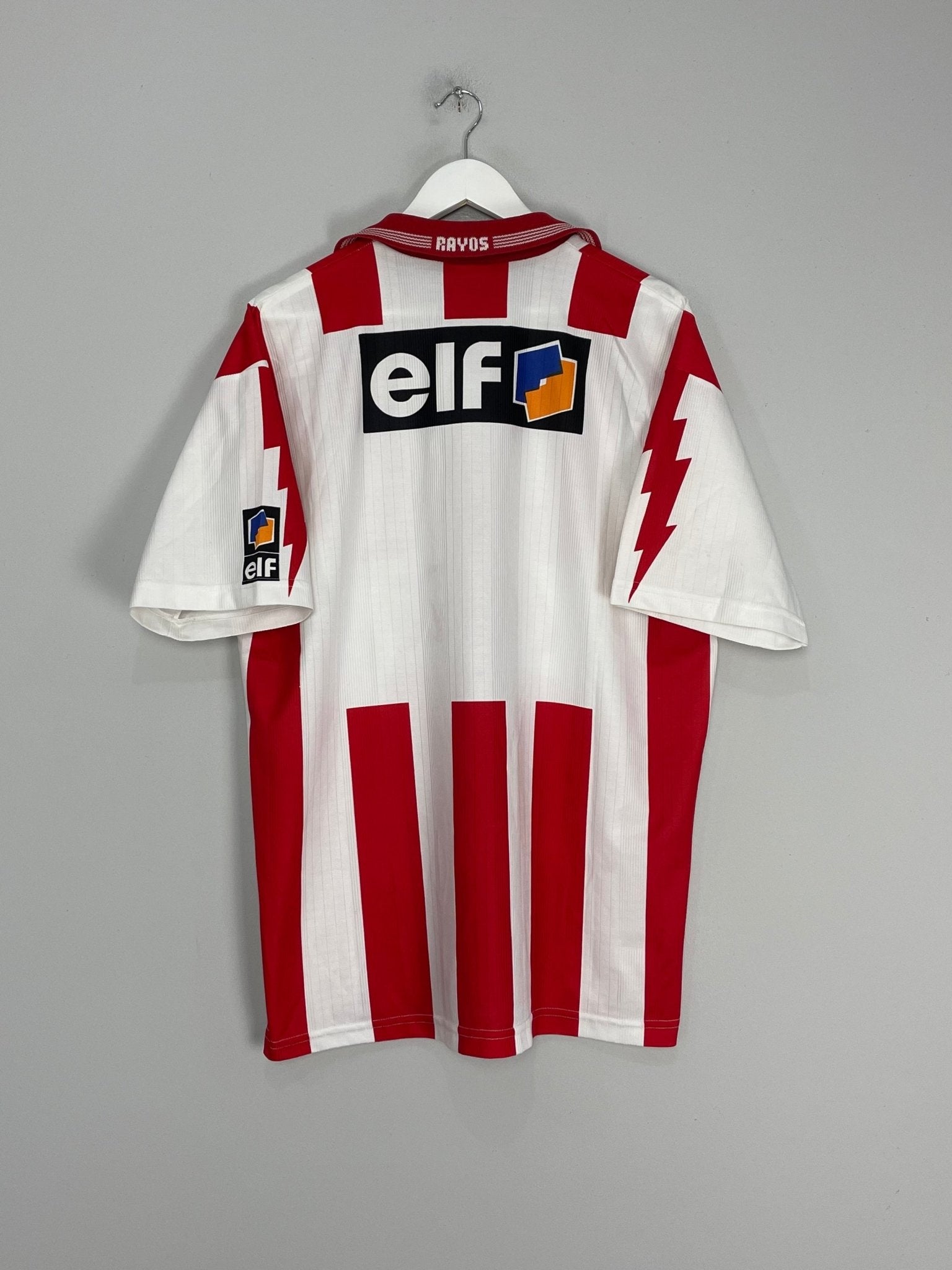 Shop 1995/96 NECAXA HOME SHIRT (L) UMBRO, classic football shirts, vintage football shirts & retro soccer jerseys at Cult Kits
