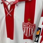 Shop 1995/96 NECAXA HOME SHIRT (L) UMBRO, classic football shirts, vintage football shirts & retro soccer jerseys at Cult Kits