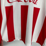Shop 1995/96 NECAXA HOME SHIRT (L) UMBRO, classic football shirts, vintage football shirts & retro soccer jerseys at Cult Kits
