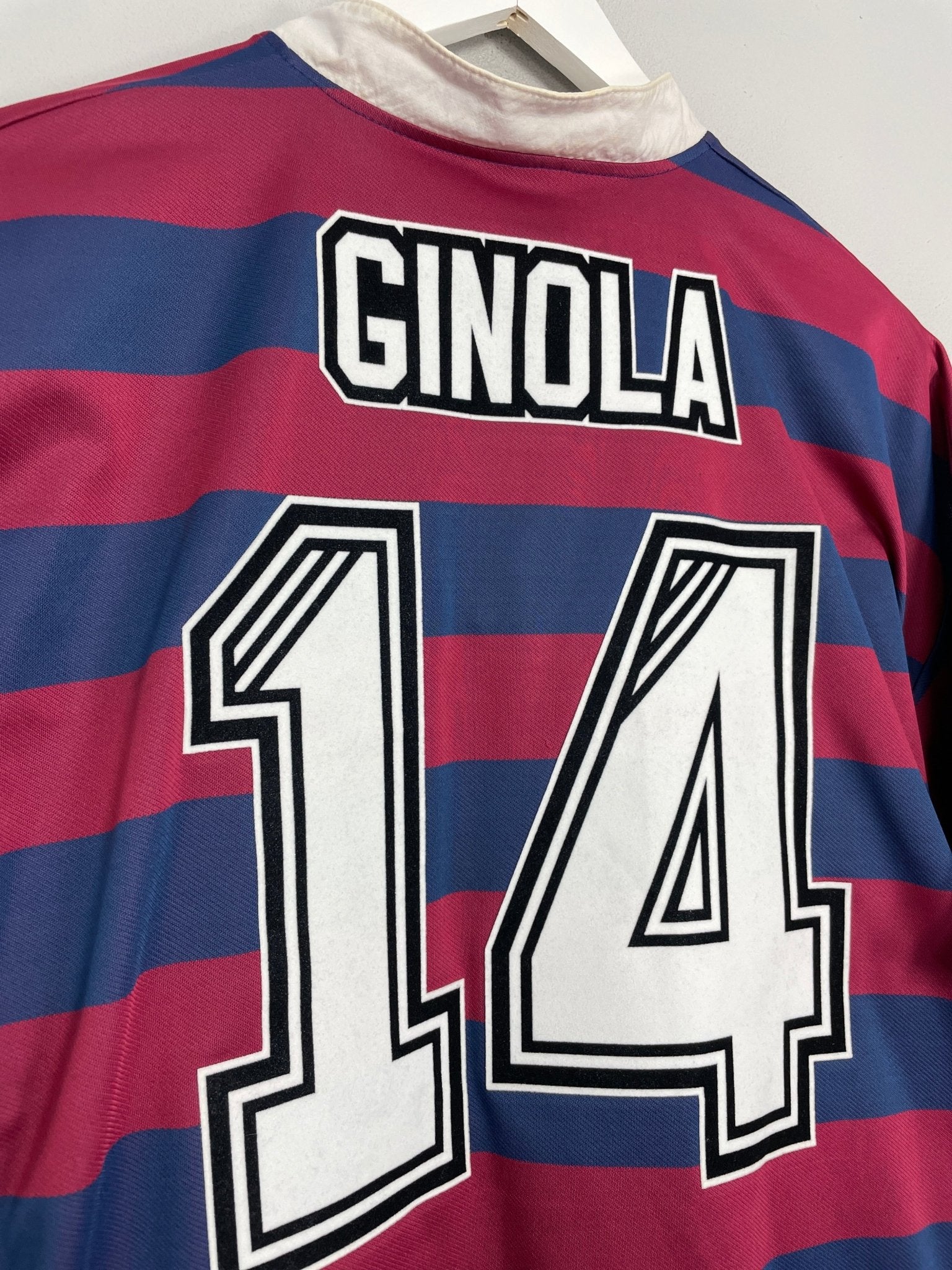 Shop 1995/96 NEWCASTLE UNITED GINOLA #14 AWAY SHIRT (L) ADIDAS, classic football shirts, vintage football shirts & retro soccer jerseys at Cult Kits