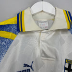 Shop 1995/96 PARMA HOME SHIRT (L) PUMA, classic football shirts, vintage football shirts & retro soccer jerseys at Cult Kits