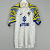 Shop 1995/96 PARMA HOME SHIRT (L) PUMA, classic football shirts, vintage football shirts & retro soccer jerseys at Cult Kits
