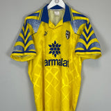 1995/96 PARMA ZOLA 10 HOME SHIRT (L) PUMA - Cult Kits - Large - Buy Vintage Football Shirts, Authentic Retro Football Shirts For Sale, Classic Football Shirts & Soccer Jersey