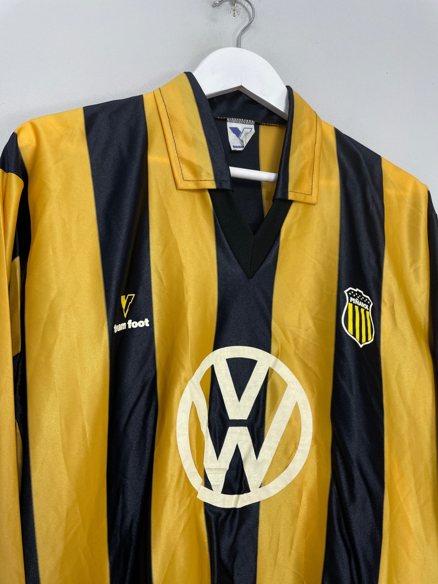 Shop 1995/96 PENAROL #9 L/S FAN SHIRT (L) TEAM FOOT, classic football shirts, vintage football shirts & retro soccer jerseys at Cult Kits