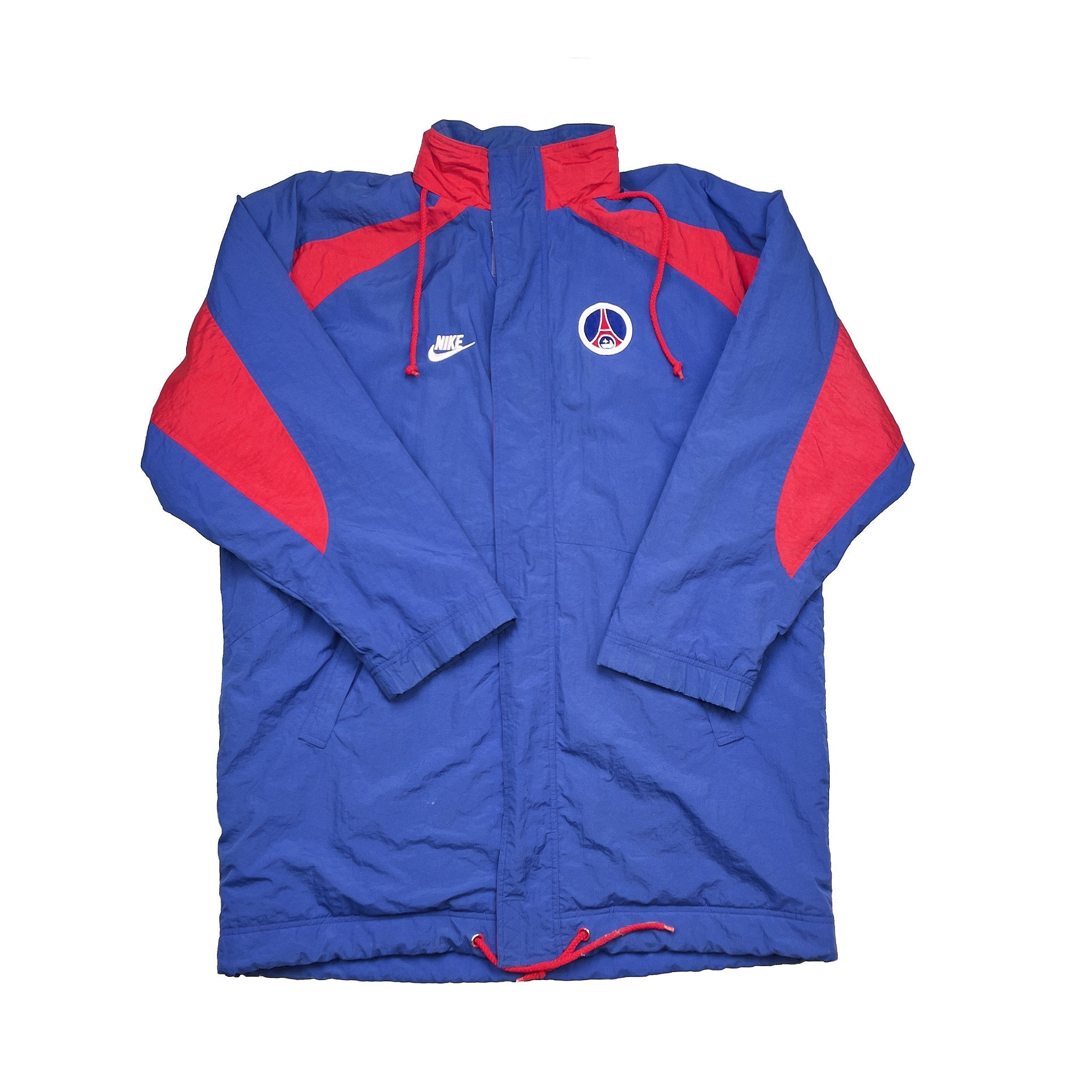 Buy 1995/96 PSG Bench Coat (L) Nike ~ Free worldwide shipping ~ Authentic Vintage Football Shirts from Cult Kits