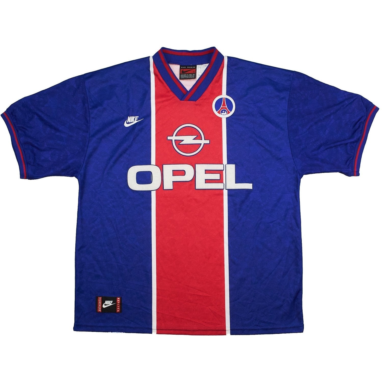 Buy 1995/96 PSG Home Shirt (XL) Nike ~ Free worldwide shipping ~ Authentic Vintage Football Shirts from Cult Kits