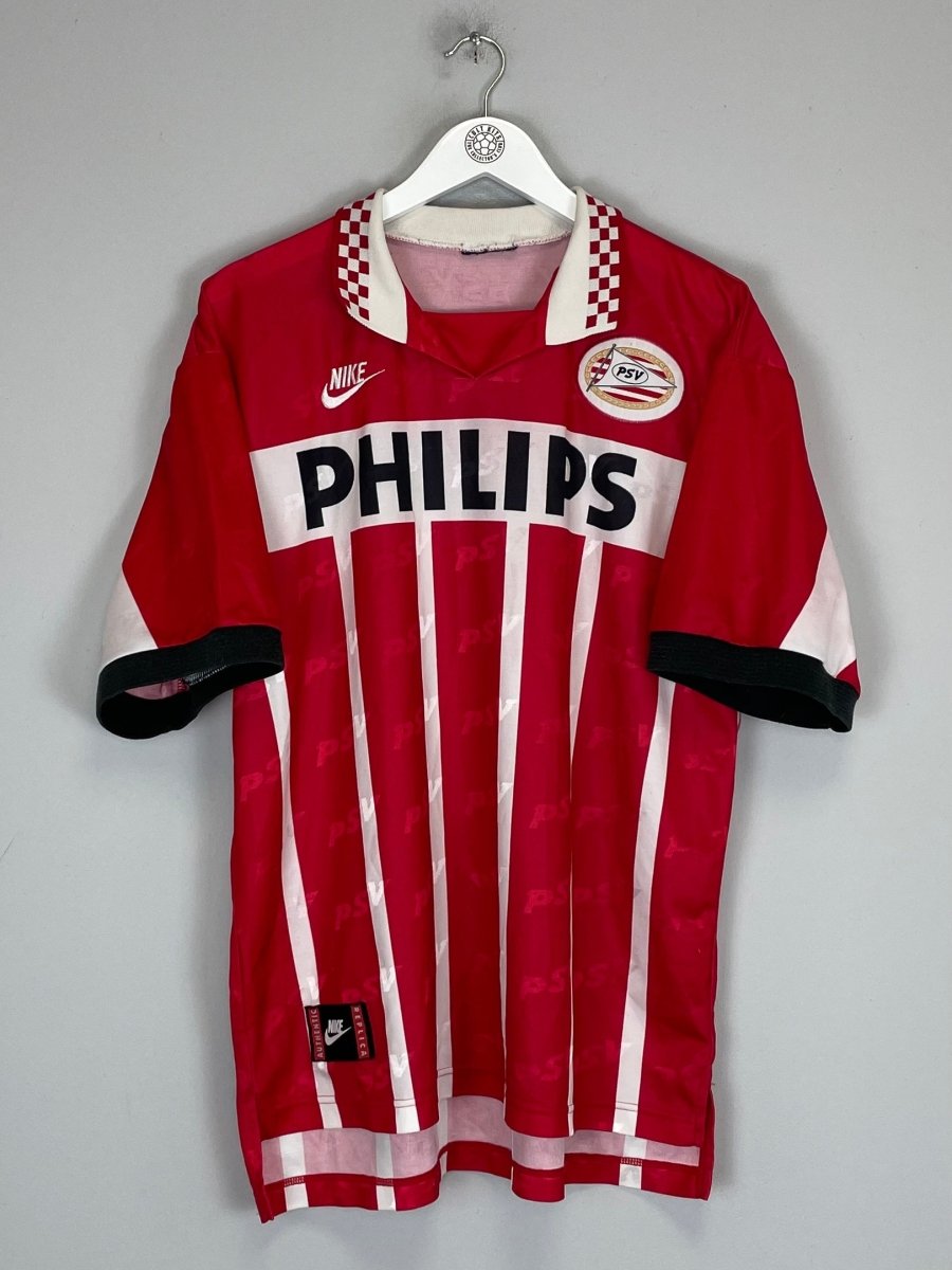 1995/96 PSV HOME SHIRT (L) NIKE - Cult Kits - Large - Buy Vintage Football Shirts, Authentic Retro Football Shirts For Sale, Classic Football Shirts & Soccer Jersey